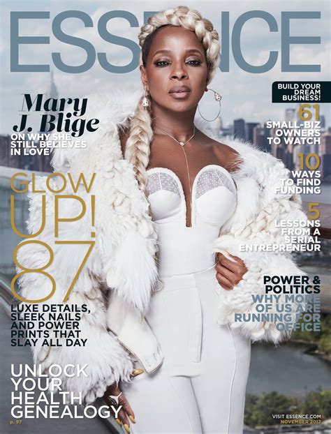 Mary J Blige Covers The November Issue Of Essence