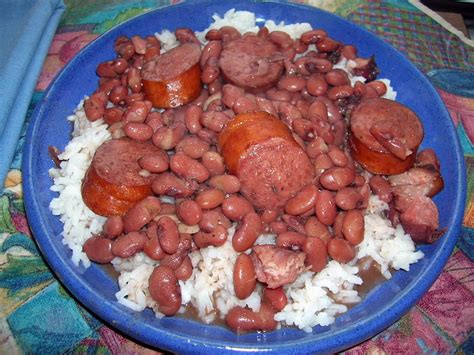 Red Beans Smoked Sausage And Rice The Southern Lady Cooks