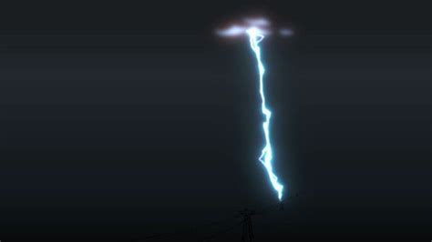 2d Fx Lightning 01 Lightning Visual Effects Animation