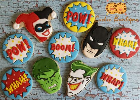 Pin De Pam Schwigen En Cookie Decorating Super Heros