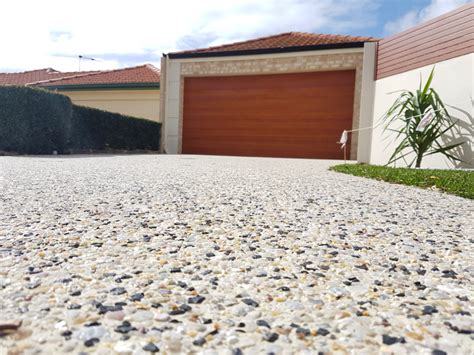 Exposed Aggregate Concrete Driveways Limestone And Exposed Aggregate
