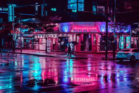 Cool Neon City Lights Wallpapers Top Free Cool Neon City Lights