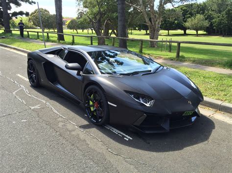 1 Of 1 Black On Black Lamborghini Aventador With Veneno Wheels Gtspirit