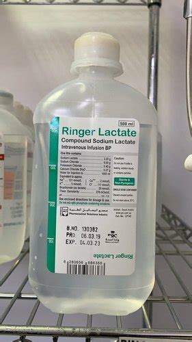 Liquid Ringer Lactate Injection At Best Price In Surat Enzymes