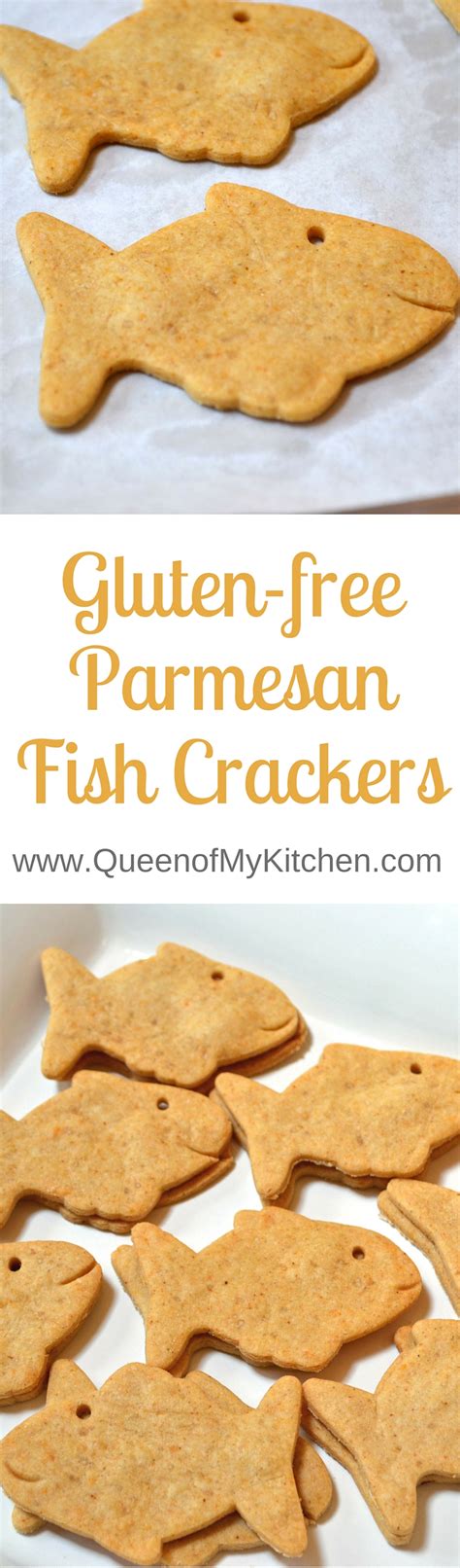 I am beyond getting excited about any new gf product. Gluten Free Parmesan Fish Crackers | Recipe | Fish ...