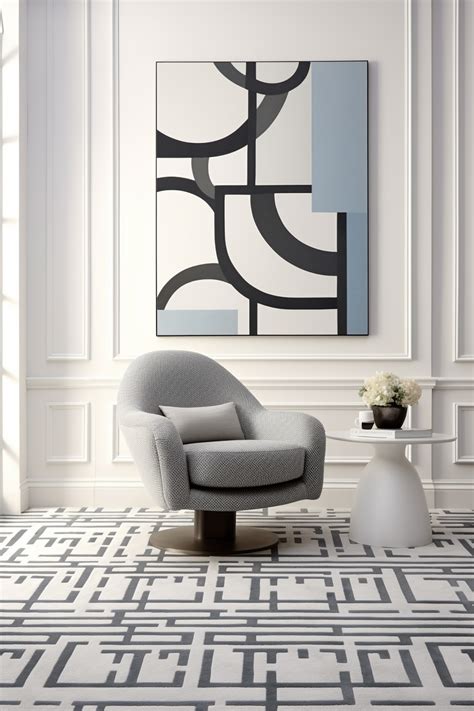 Stylish Pairings For Grey Carpets With Patterns Quiet Minimal
