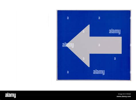 Turn Left Only Sign Hi Res Stock Photography And Images Alamy