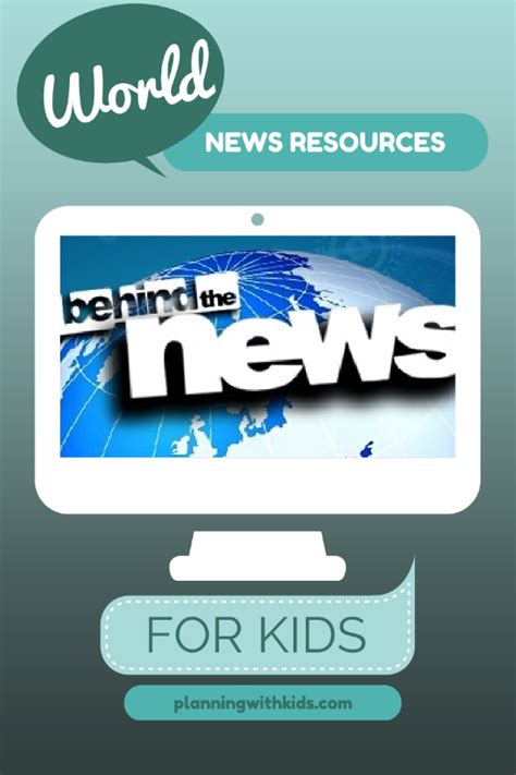 World News For Kids Planning With Kids
