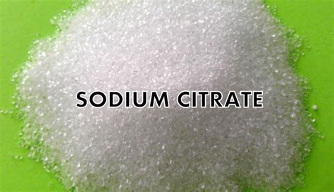 Sodium Citrate Supplier And Exporter Dubi Chem