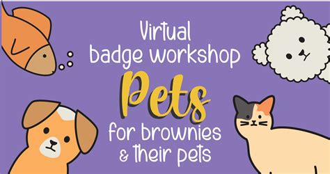 Pets Badge Download For Brownies Makingfriends