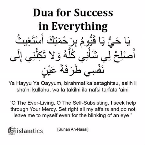 10 Powerful Dua For Success In Life Business Job And Everything