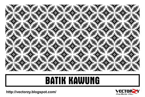 45 Top Konsep Motif Batik Vector Corel Draw