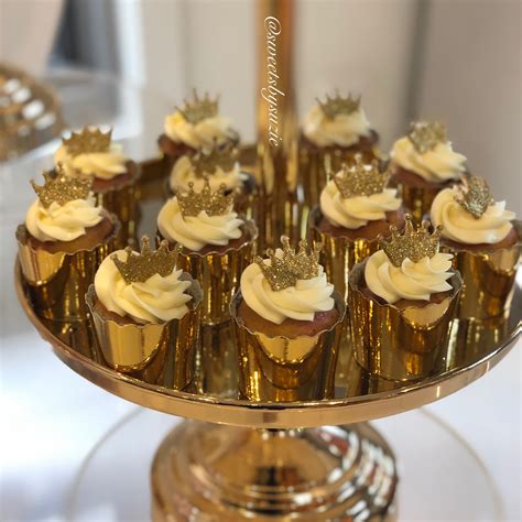 Gold Crown Cupcakes Made By Sweetsbysuzie In Melbourne Australia