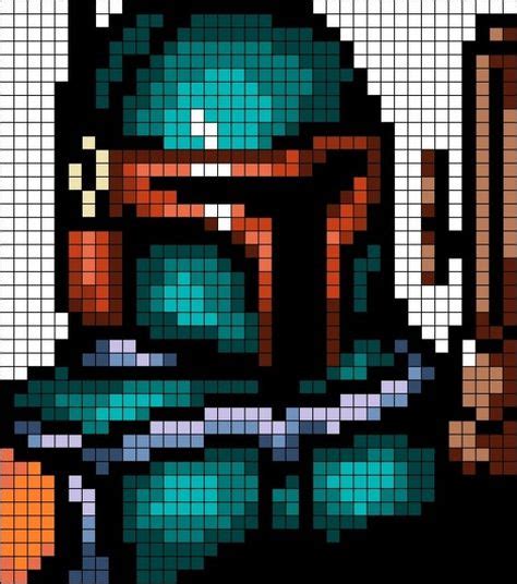 100 Perler Bead Star Wars Pixel Art Graph Ideas Hama Beads Perler