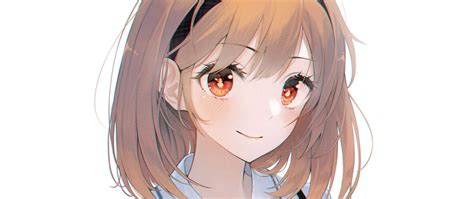 Download Wallpaper 2560x1080 Girl Schoolgirl Glance Skirt Anime