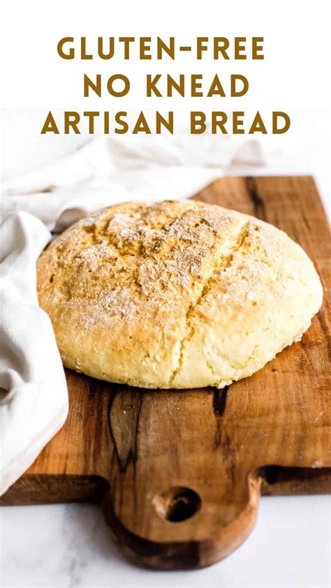 Easy Gluten Free Artisan Bread No Knead Dairy Free Recipe Gluten