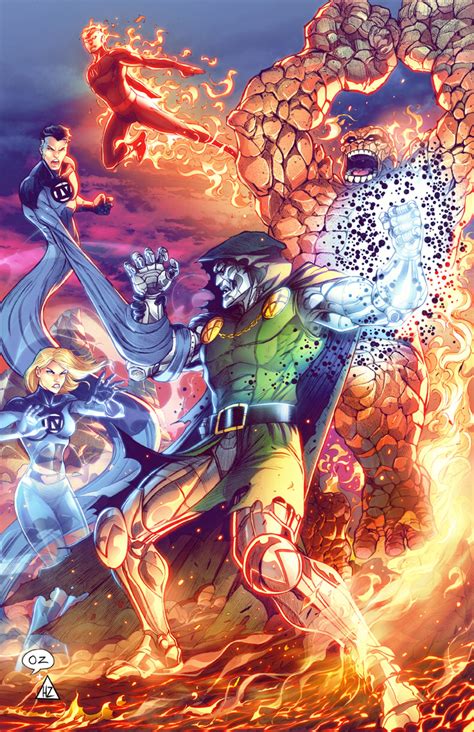 Fantastic Four Vs Dr Doom Wallpapers Wallpaper Cave