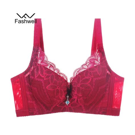 Fashwell Plus Size Sexy Push Up Lace Busty Bras For Women Sexy Lingerie