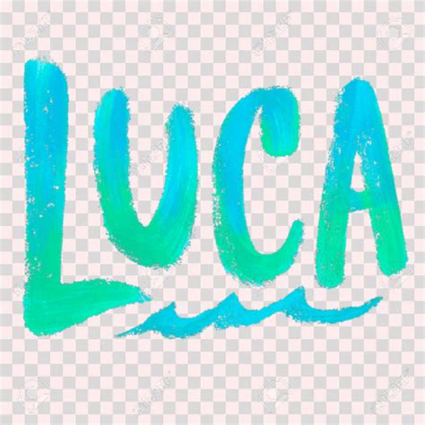 Luca Logo Pelicula Disney Png El Taller De Hector