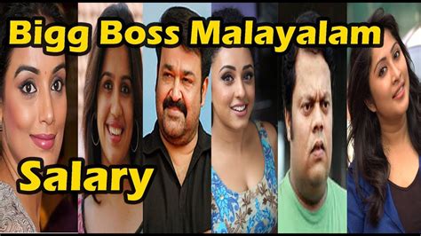 Latest news and live updates from malayalam big boss 2. Malayalam Bigg Boss Contestants Salary,Sweetha Menon ...