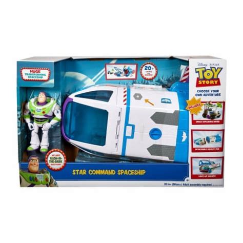 Mattel Toy Story 4 Buzz Lightyear Star Command Spaceship Playset 1 Ct