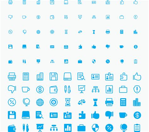 The Elegant Icon Font Just Got Better With 50 New Business Icons