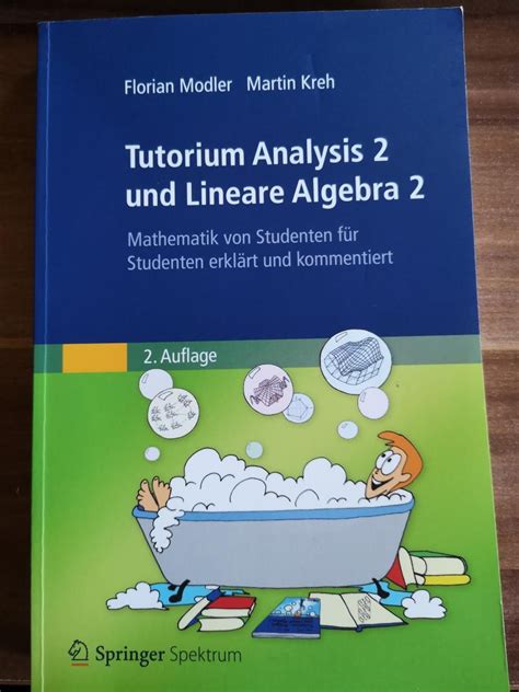 Lehrbücher über linear algebra decken deshalb normalerweise nicht den gesamten stoff unserer vorlesung ab. 3 Mathematik-Bücher (Analysis, Lineare Algebra ; 1. & 2 ...