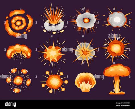 Blast Effects Stock Vector Images Alamy