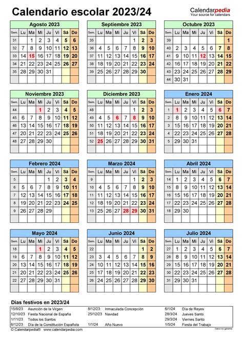 Calendario 2023 Escolar 2024 Andalucia Pronunciation Exercises Imagesee