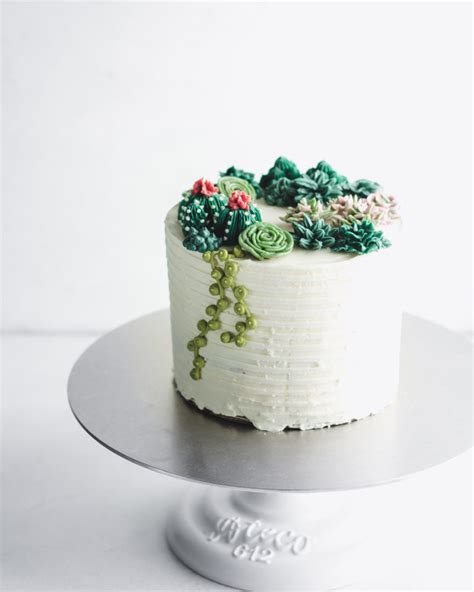 How To Pipe Buttercream Succulents Baking Butterly Love