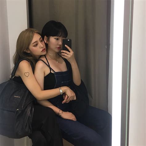 Ulzzang Couple Ulzzang Girl Korean Couple Korean Girl Cute Korean Lesbian Couple Aesthetic