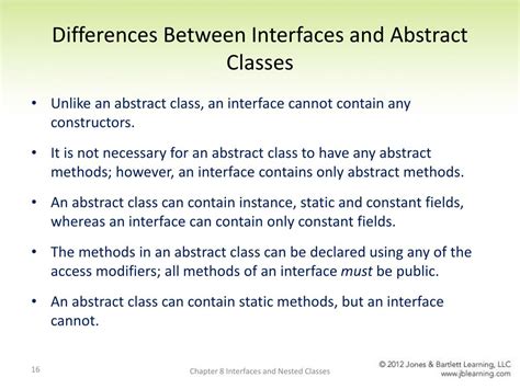 Ppt Chapter 8 Interfaces And Nested Classes Powerpoint Presentation