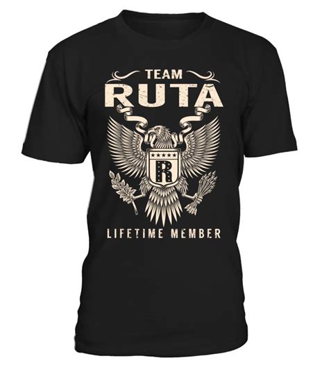 Team Ruta Lifetime Member T Shirt Shirts Mens Tshirts