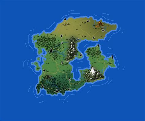 How To Make A Fantasy Map In Photoshop 36 Steps Instructables