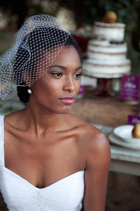 21 Gorgeous Make Up Looks For Black Brides Black Bride Soft Bridal Makeup Gorgeous Wedding