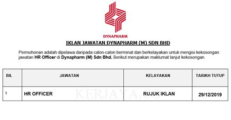 Was incorporated on may 31, 1994. Permohonan Jawatan Kosong Dynapharm (M) Sdn Bhd • Portal ...
