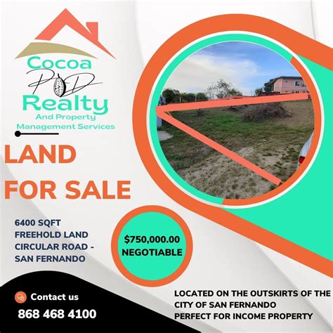 Land For Sale At Circular Road San Fernando My Bunch Of Keys