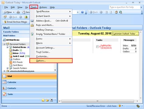 Introduction To Microsoft Outlook 2007 Dotnetcurry
