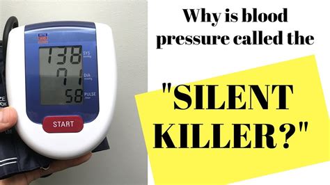 Why Is Blood Pressure Called The Silent Killer Youtube