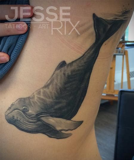 Whale Tattoo By Jesse Rix Tattoos