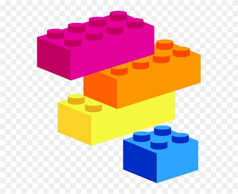 Building Blocks Clipart Lego Tower Clipart Building Blocks