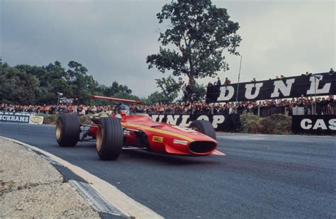 Jacky Ickx At Speed 1968 British Gp Formula1
