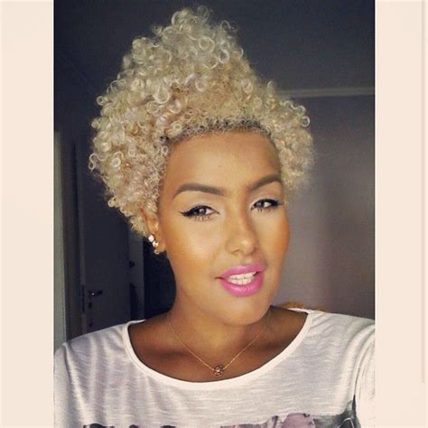You don't need to put in a lot of effort to get this hairstyle but just an addition of highlights to your short side part kinky. 271 best images about Tapered TWA (Natural Hair) on Pinterest