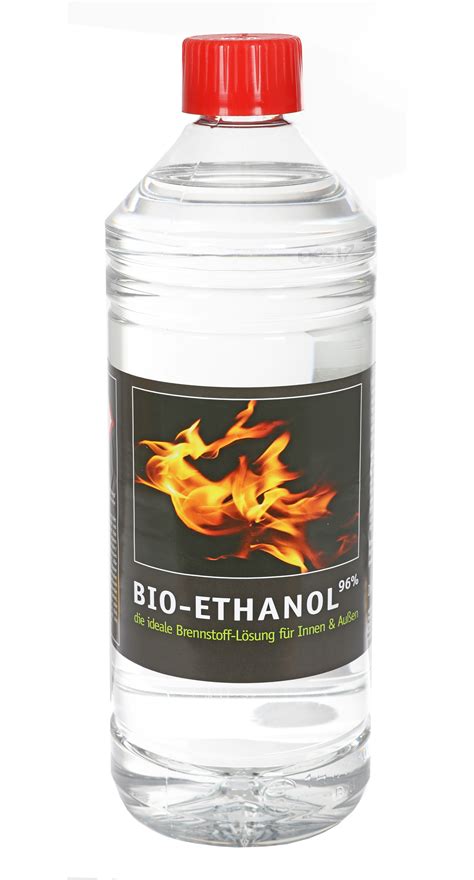 Ethanol, also known as ethyl alcohol, grain alcohol, bioethanol or simply alcohol is made from barley, corn in order to reduce toxic gas emissions, the use of ethyl alcohol as an alternative fuel has increased in 2 what are the sources of ethyl alcohol? 1L Bio Ethanol 96% Brennstoff Kamin Alkohol Wandkamin ...