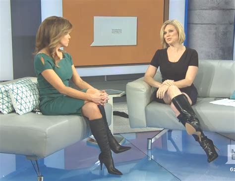 The appreciation of booted news women blog. THE APPRECIATION OF BOOTED NEWS WOMEN BLOG : robin meade | Black thigh boots