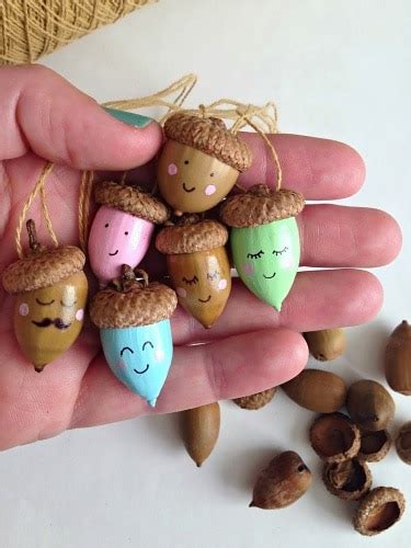 10 Fun And Affordable Acorn Crafts Anyone Can Make