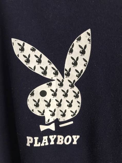 Playboy Playboy Bunny Big Logo Crewneck Sweatshirt Grailed