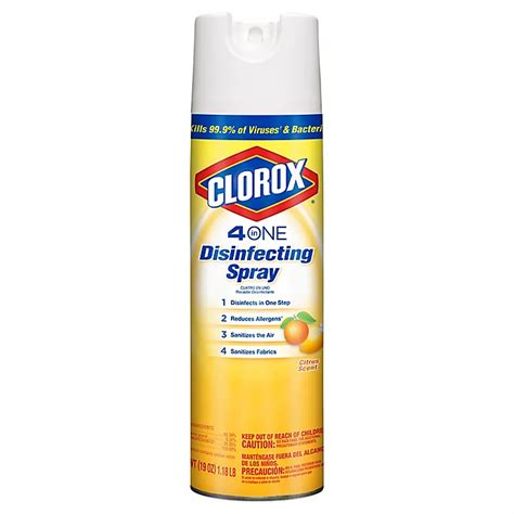Clorox 4 In 1 Disinfectant Spray Pregnant Center Informations