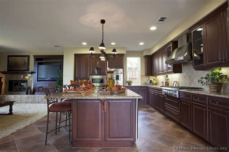Get kitchen remodel on budget. Pictures of Kitchens - Traditional - Dark Wood Kitchens ...