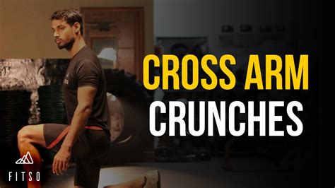 Cross Arm Crunches Exercise Videosofficial Youtube